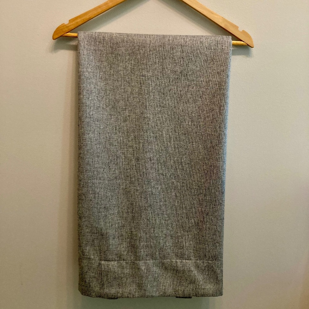 Pottery Barn Peace & Quiet Blackout Curtains, Gray, 50”x84” - 4 Panels